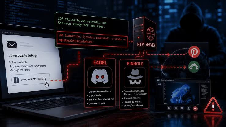 Imagem de Cibercriminosos exploram servidores FTP para espalhar vírus no Windows