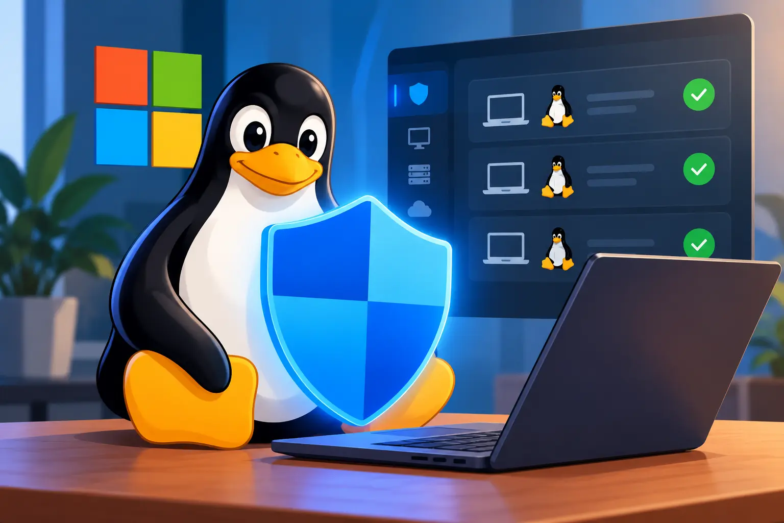 Imagem de capa: Microsoft alarga protecção do Defender a computadores com Linux
